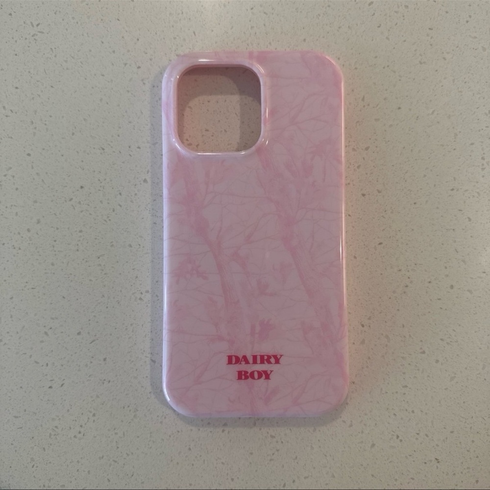 SOLD Dairy Boy Pink Phone Case